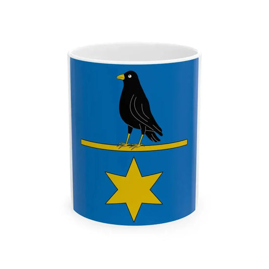 Flag of Denis Theurillat (Switzerland) White Coffee Mug 11oz - Go Mug Yourself