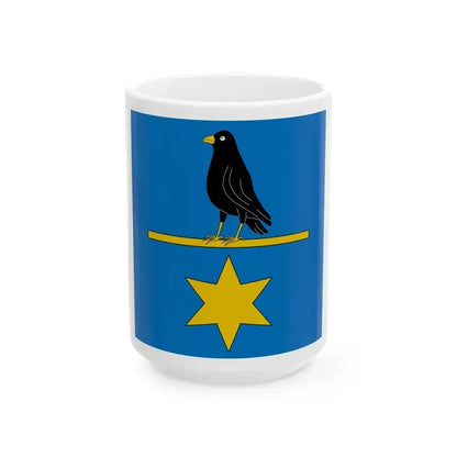 Flag of Denis Theurillat (Switzerland) White Coffee Mug 15oz - Go Mug Yourself