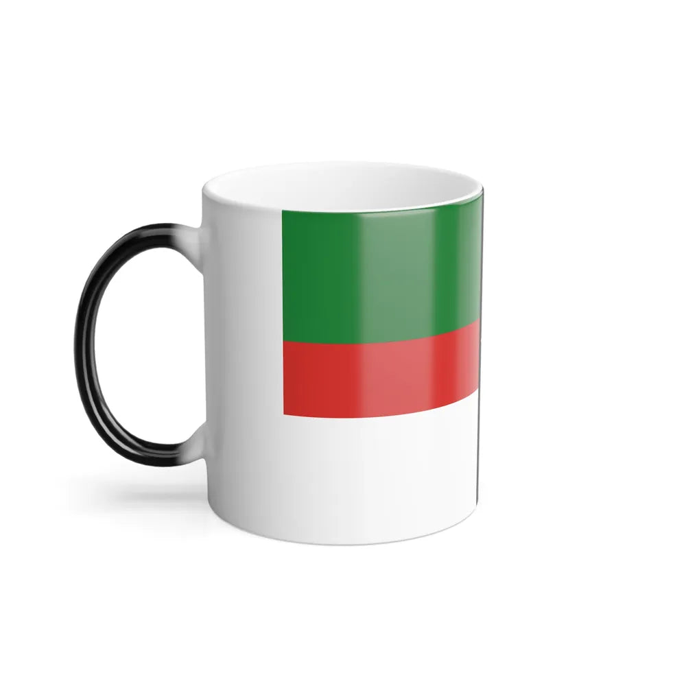 Flag of Denison, Texas - Color Changing Coffee Mug-Go Mug Yourself