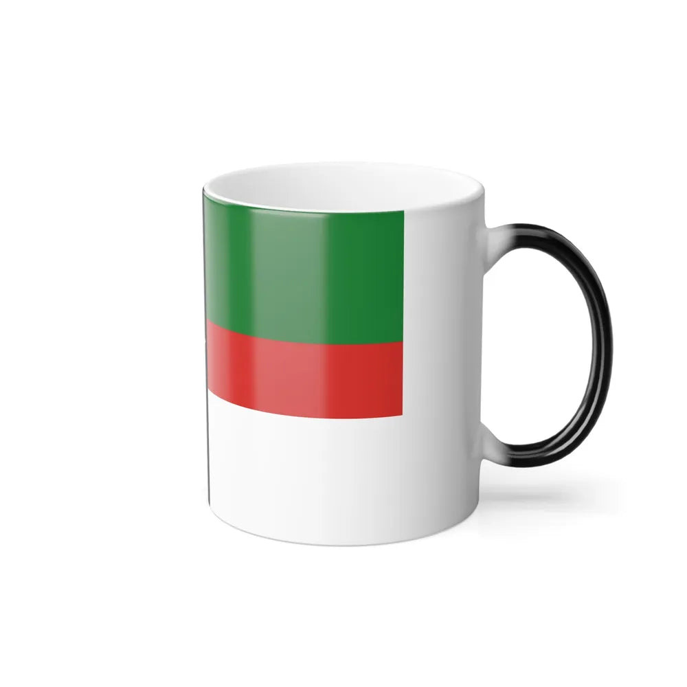 Flag of Denison, Texas - Color Changing Coffee Mug-Go Mug Yourself