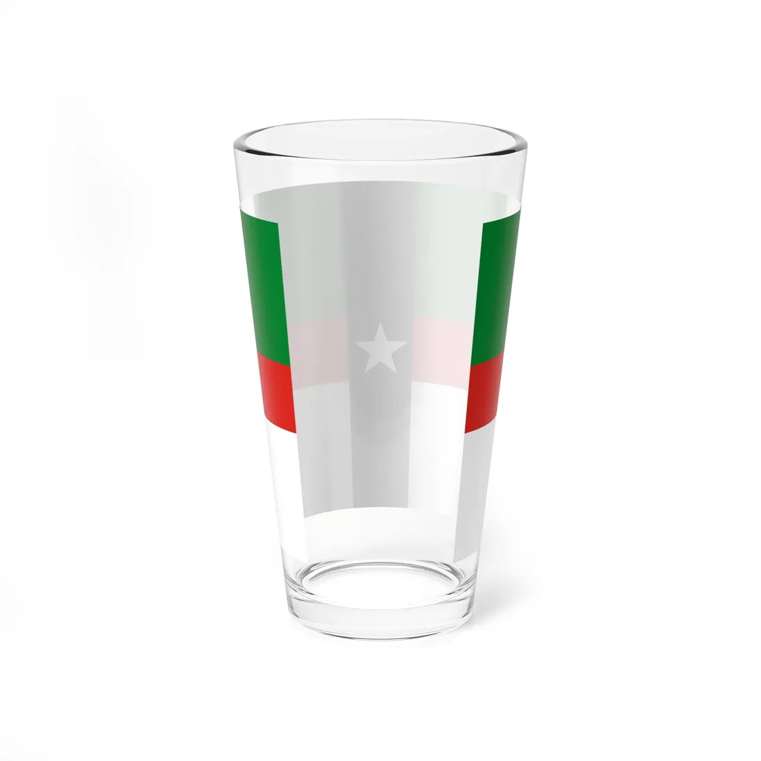 Flag of Denison Texas (United States) Pint Glass 16oz - Go Mug Yourself