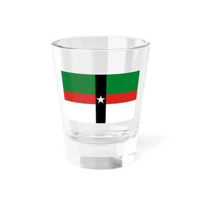 Flag of Denison Texas (United States) Shot Glass 1.5oz 1.5oz - Go Mug Yourself