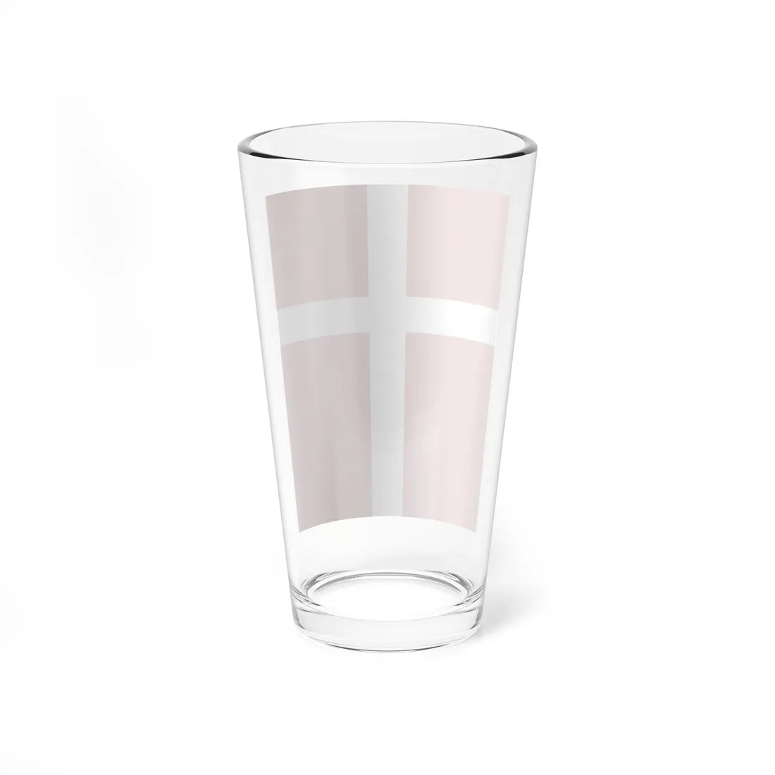 Flag of Denmark vertical (Denmark) Pint Glass 16oz - Go Mug Yourself