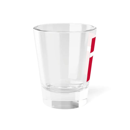 Flag of Denmark vertical (Denmark) Shot Glass 1.5oz - Go Mug Yourself