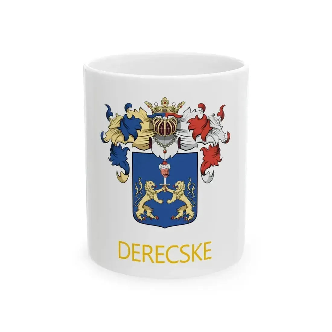 Flag of Derecske (Hungary) White Coffee Mug 11oz - Go Mug Yourself