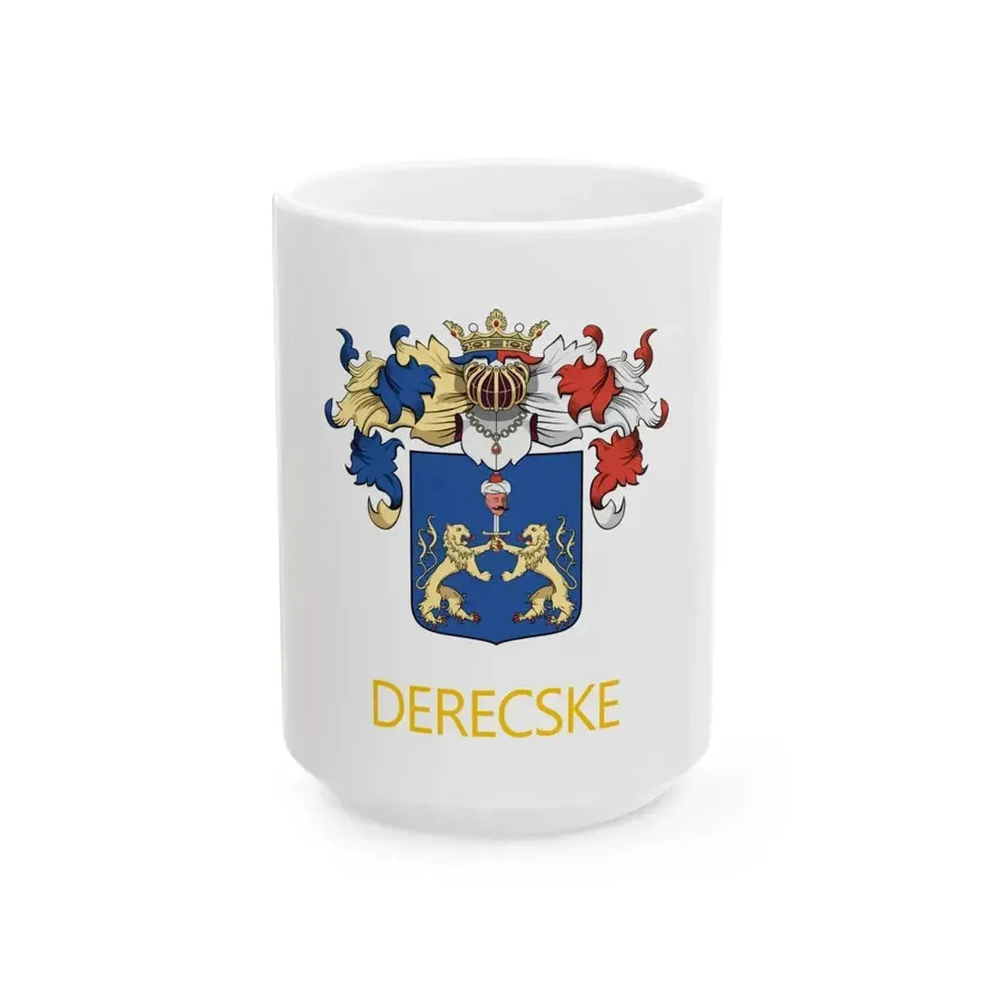 Flag of Derecske (Hungary) White Coffee Mug 15oz - Go Mug Yourself