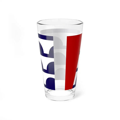 Flag of Des Moines, Iowa - Pint Glass 16oz - Go Mug Yourself