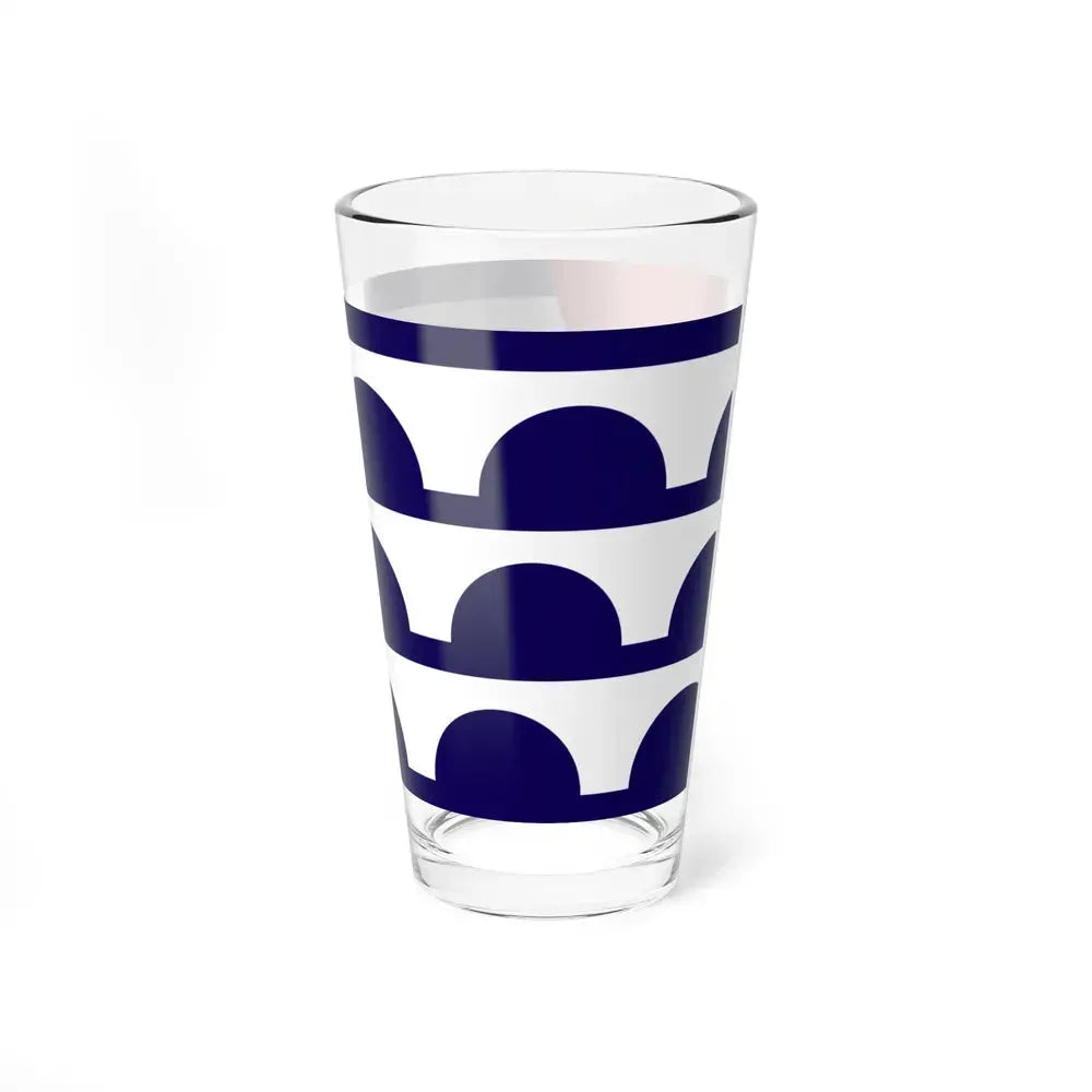 Flag of Des Moines, Iowa - Pint Glass 16oz - Go Mug Yourself