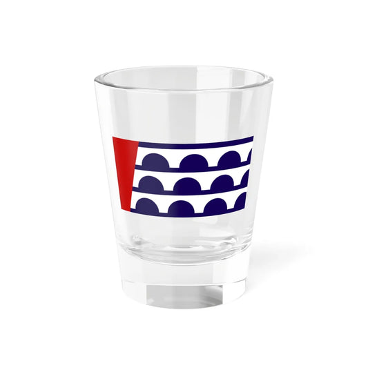Flag of Des Moines Iowa (United States) Shot Glass 1.5oz 1.5oz - Go Mug Yourself