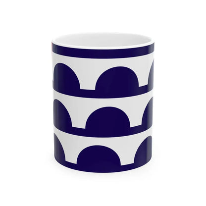Flag of Des Moines Iowa (United States) White Coffee Mug 11oz - Go Mug Yourself