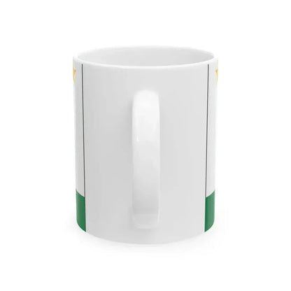 Flag of Des Plaines Illinois (United States) White Coffee Mug - Go Mug Yourself