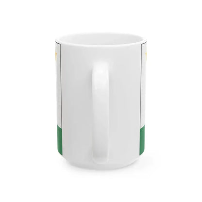 Flag of Des Plaines Illinois (United States) White Coffee Mug - Go Mug Yourself