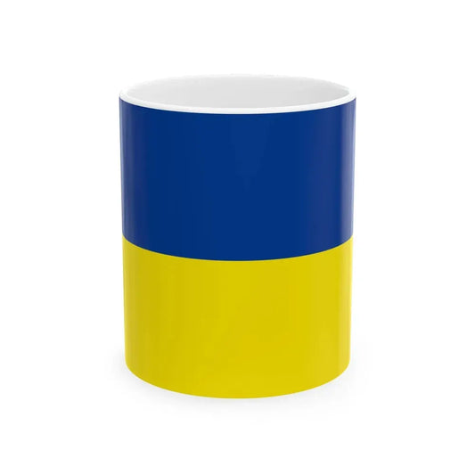 Flag of Desaguadero Bolivia (Bolivia) White Coffee Mug 11oz - Go Mug Yourself