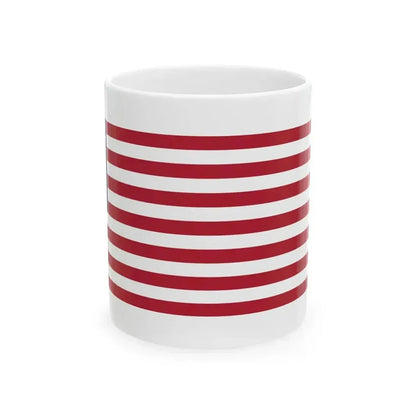 Flag of Deseret reconstructed (United States) White Coffee Mug 11oz - Go Mug Yourself
