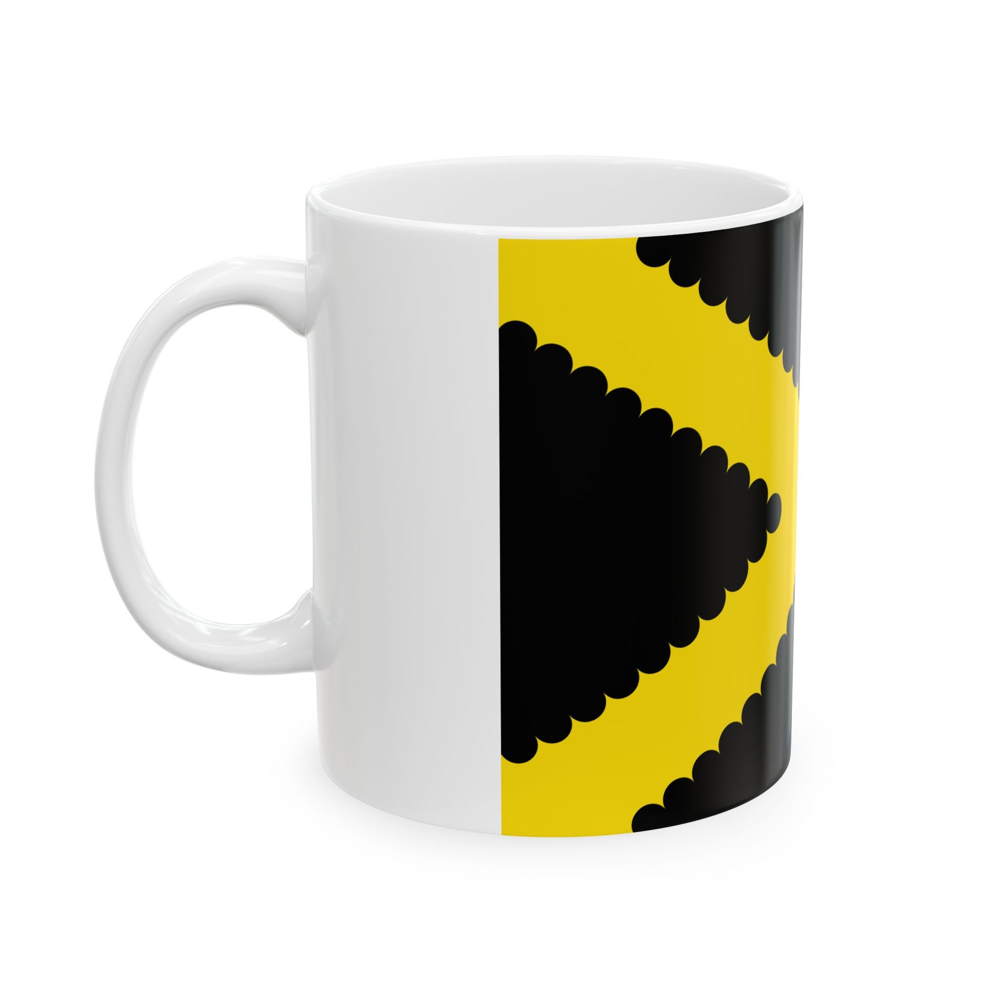 Flag of Dessel (Belgium) White Coffee Mug-Go Mug Yourself