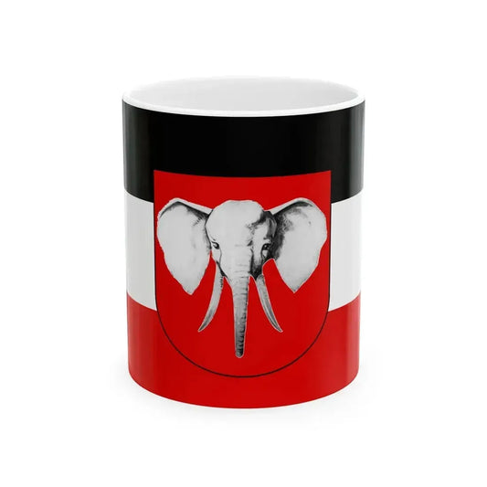 Flag of Deutsch-Kamerun (Cameroon) White Coffee Mug 11oz - Go Mug Yourself