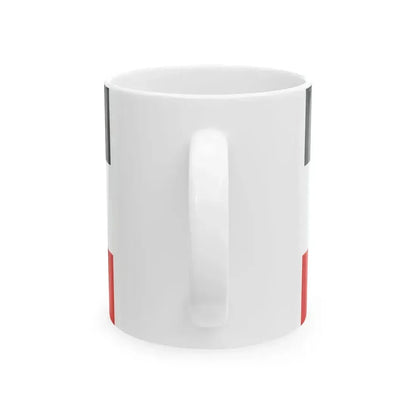 Flag of Deutsch-Ostafrika (Germany) White Coffee Mug - Go Mug Yourself