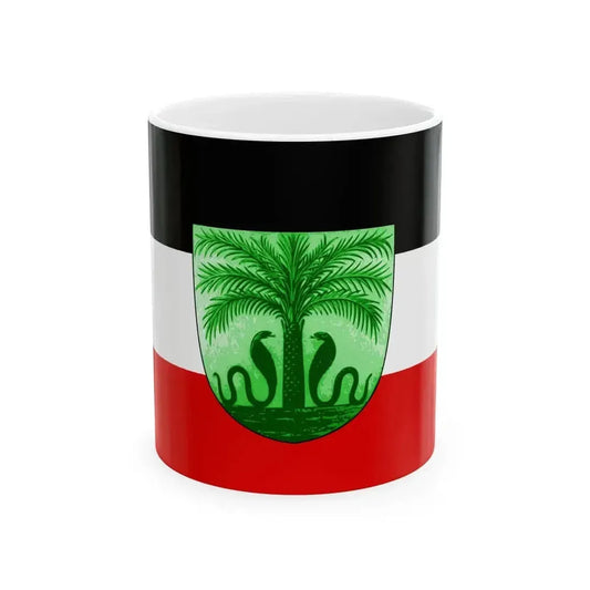 Flag of Deutsch-Togo (Togo) White Coffee Mug 11oz - Go Mug Yourself