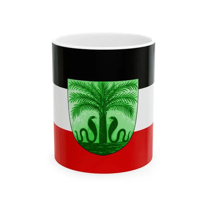 Flag of Deutsch-Togo (Togo) White Coffee Mug 11oz - Go Mug Yourself
