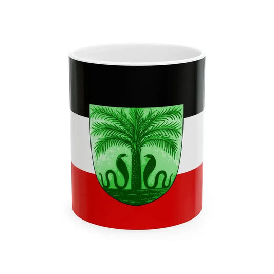 Flag of Deutsch-Togo (Togo) White Coffee Mug 11oz - Go Mug Yourself