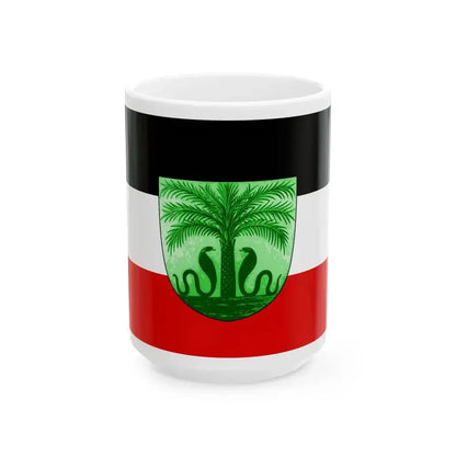 Flag of Deutsch-Togo (Togo) White Coffee Mug 15oz - Go Mug Yourself
