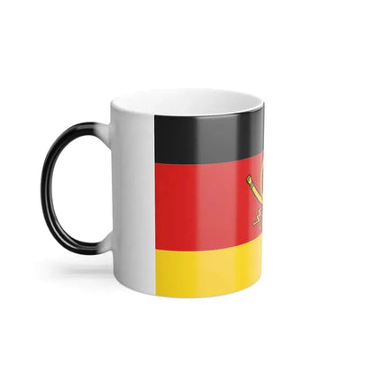 Flag of Deutsche Bundespost Germany - Color Changing Coffee Mug - Go Mug Yourself