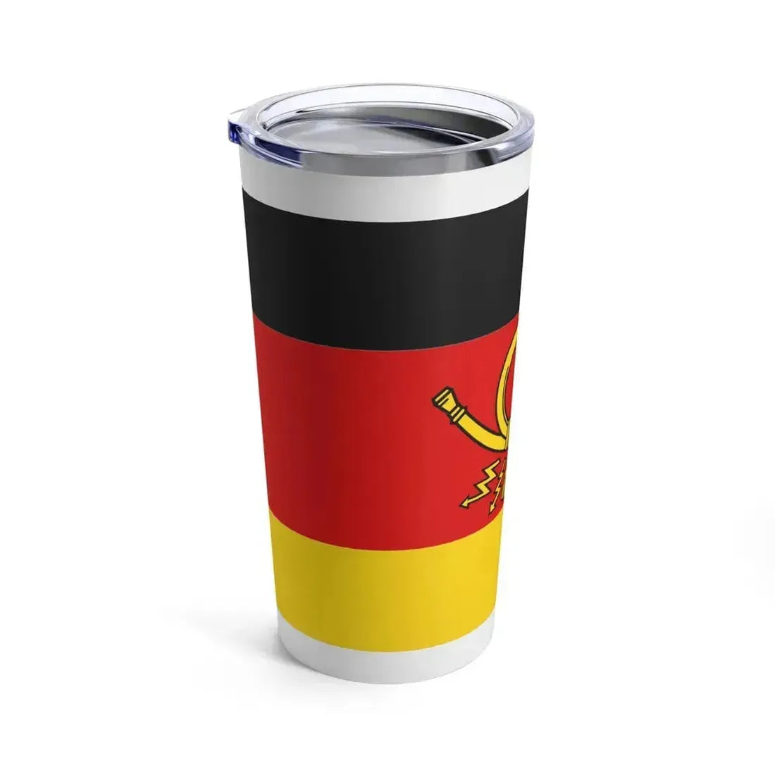 Flag of Deutsche Bundespost Germany - Tumbler 20oz - Go Mug Yourself
