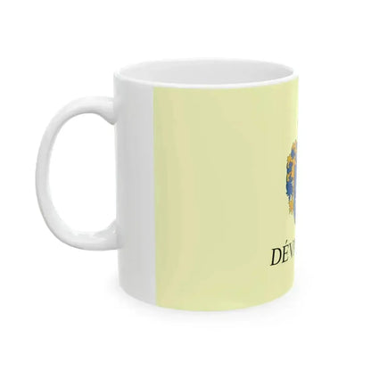 Flag of Devavanya (Hungary) White Coffee Mug - Go Mug Yourself
