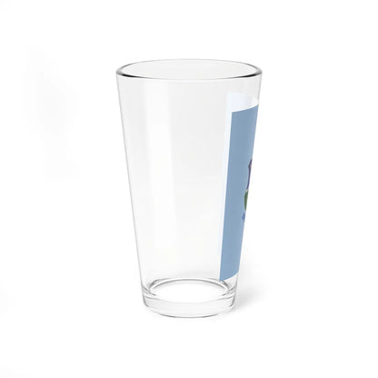 Flag of Devecser vertical (Hungary) Pint Glass 16oz - Go Mug Yourself