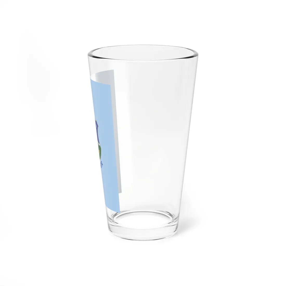 Flag of Devecser vertical (Hungary) Pint Glass 16oz - Go Mug Yourself