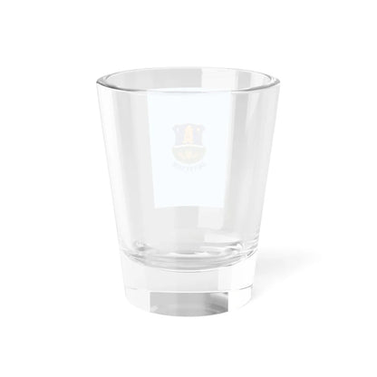 Flag of Devecser vertical (Hungary) Shot Glass 1.5oz - Go Mug Yourself