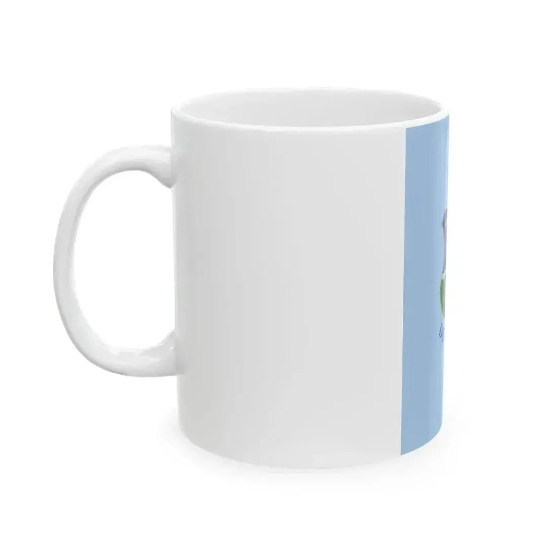 Flag of Devecser vertical (Hungary) White Coffee Mug - Go Mug Yourself