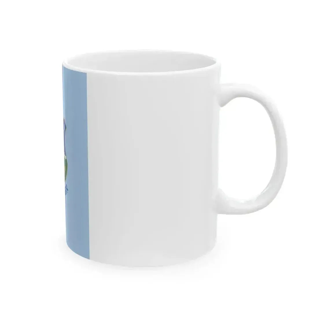 Flag of Devecser vertical (Hungary) White Coffee Mug - Go Mug Yourself