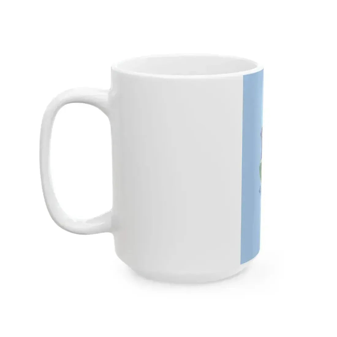 Flag of Devecser vertical (Hungary) White Coffee Mug - Go Mug Yourself