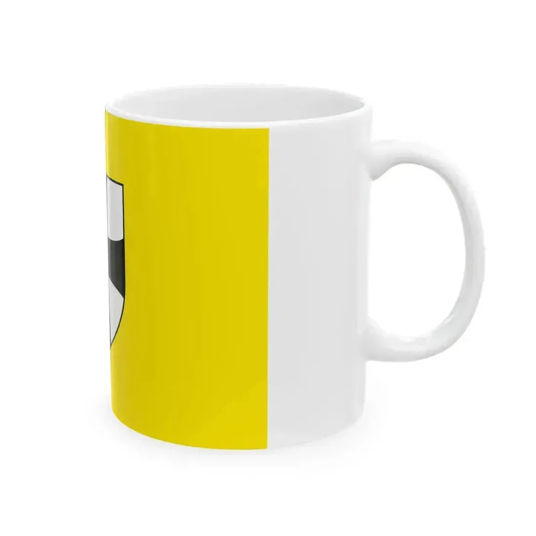 Flag of Diepenbeek (Belgium) White Coffee Mug - Go Mug Yourself