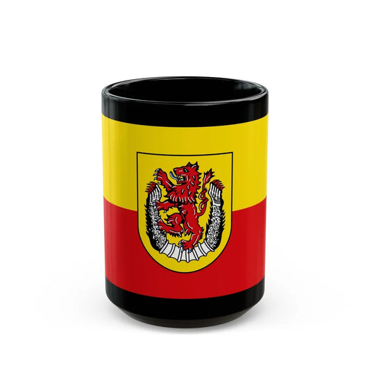 Flag of Diepholz Germany - Black Coffee Mug-15oz-Go Mug Yourself