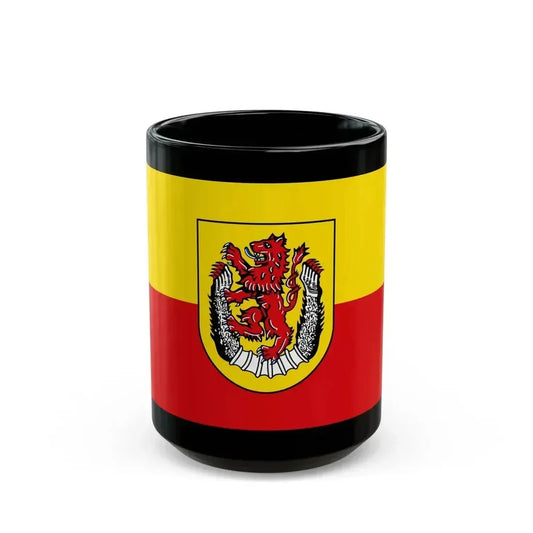 Flag of Diepholz Germany - Black Coffee Mug 15oz - Go Mug Yourself