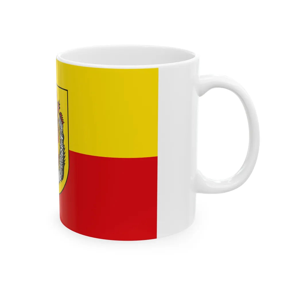 Flag of Diepholz Germany - White Coffee Mug-Go Mug Yourself