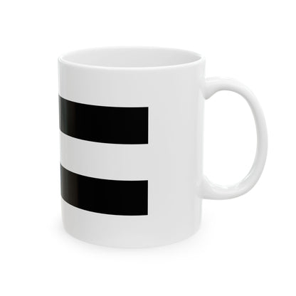 Flag of Diest (Belgium) White Coffee Mug-Go Mug Yourself