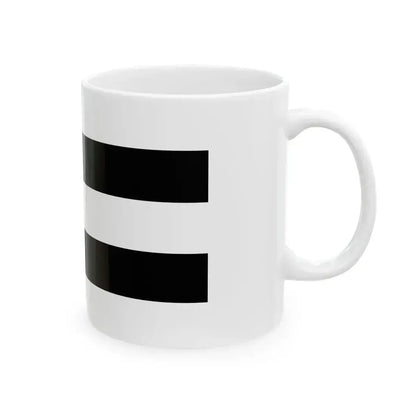 Flag of Diest (Belgium) White Coffee Mug - Go Mug Yourself