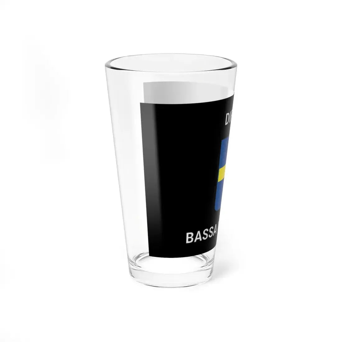 Flag of Difesa Bassa Veronese (Italy) Pint Glass 16oz - Go Mug Yourself