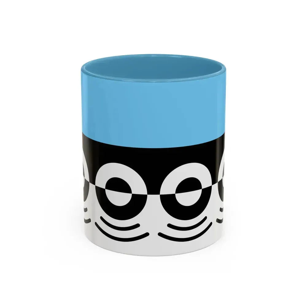 Flag of Digbeth UK - Accent Coffee Mug 11oz Light Blue - Go Mug Yourself
