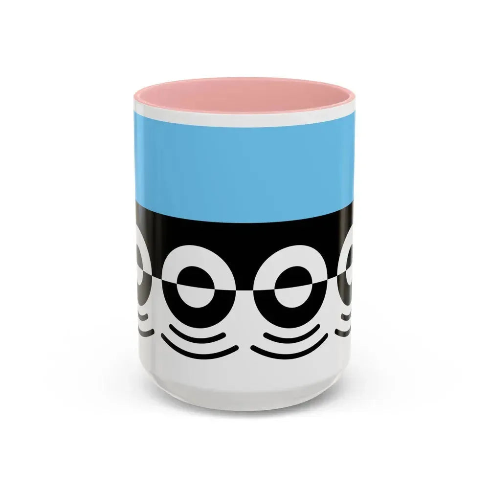 Flag of Digbeth UK - Accent Coffee Mug 15oz Pink - Go Mug Yourself