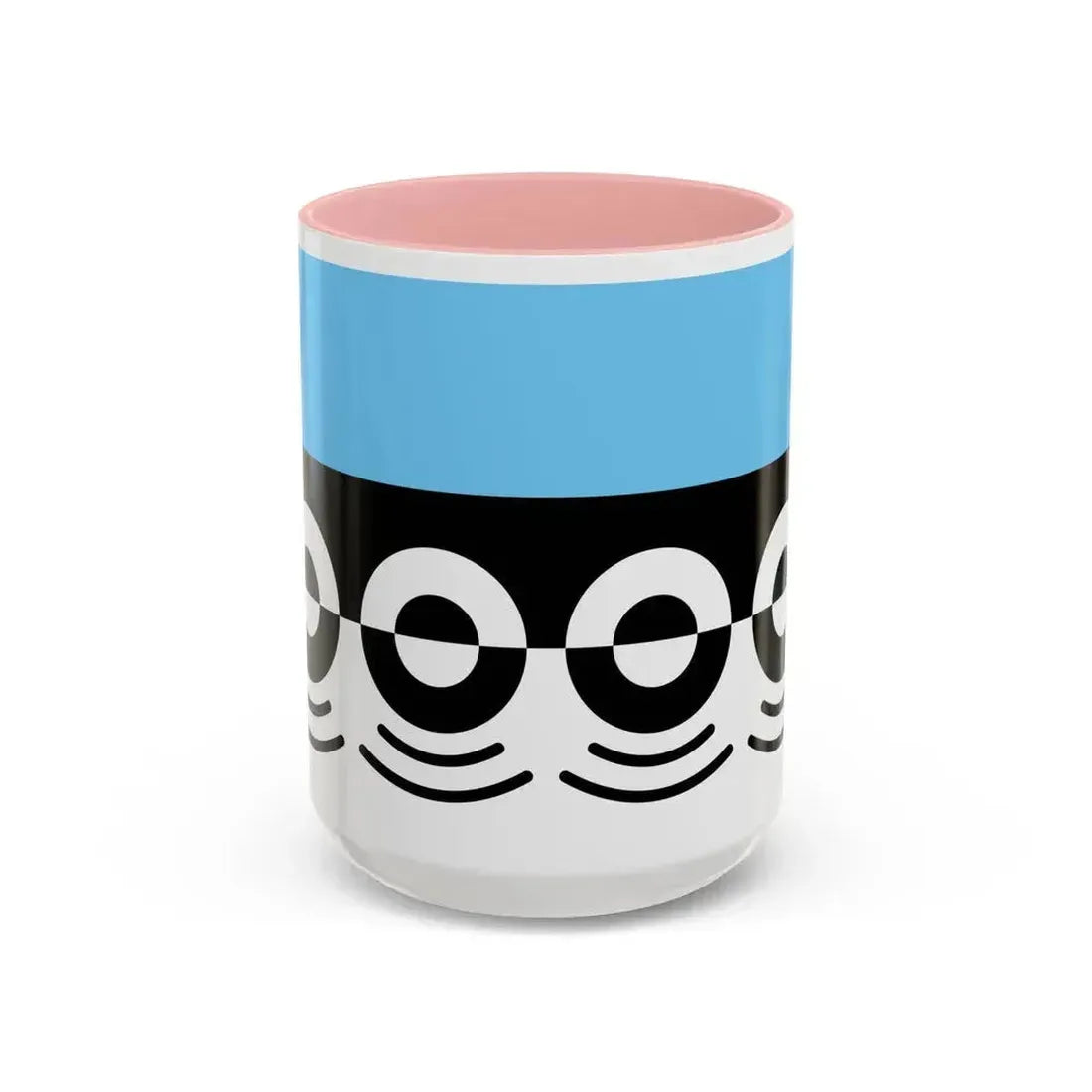 Flag of Digbeth UK - Accent Coffee Mug 15oz Pink - Go Mug Yourself