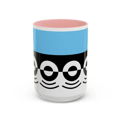 Flag of Digbeth UK - Accent Coffee Mug 15oz Pink - Go Mug Yourself