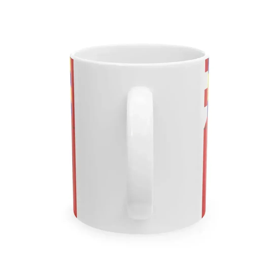 Flag of Dijon (France) White Coffee Mug - Go Mug Yourself