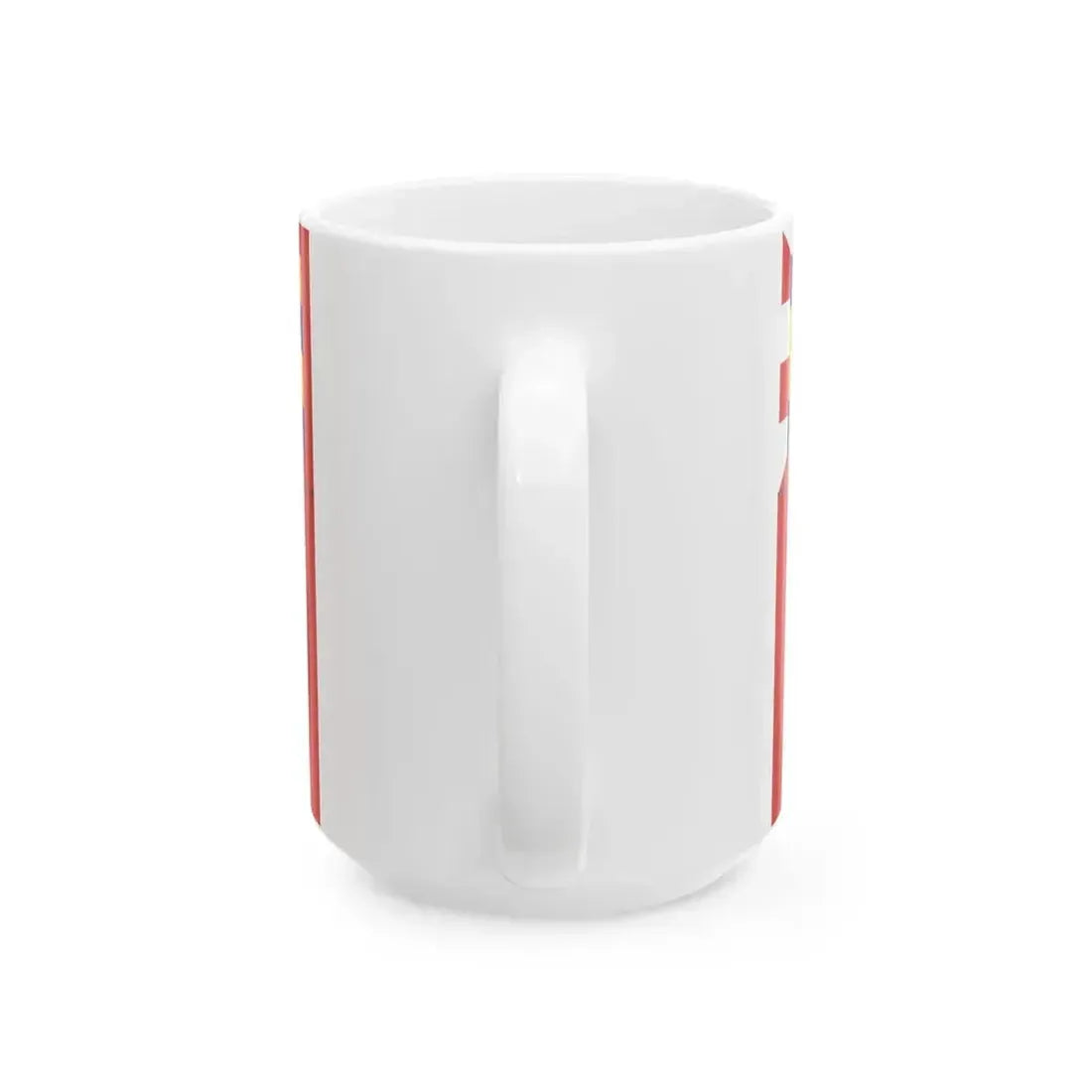 Flag of Dijon (France) White Coffee Mug - Go Mug Yourself