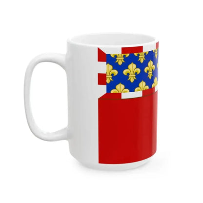 Flag of Dijon (France) White Coffee Mug - Go Mug Yourself