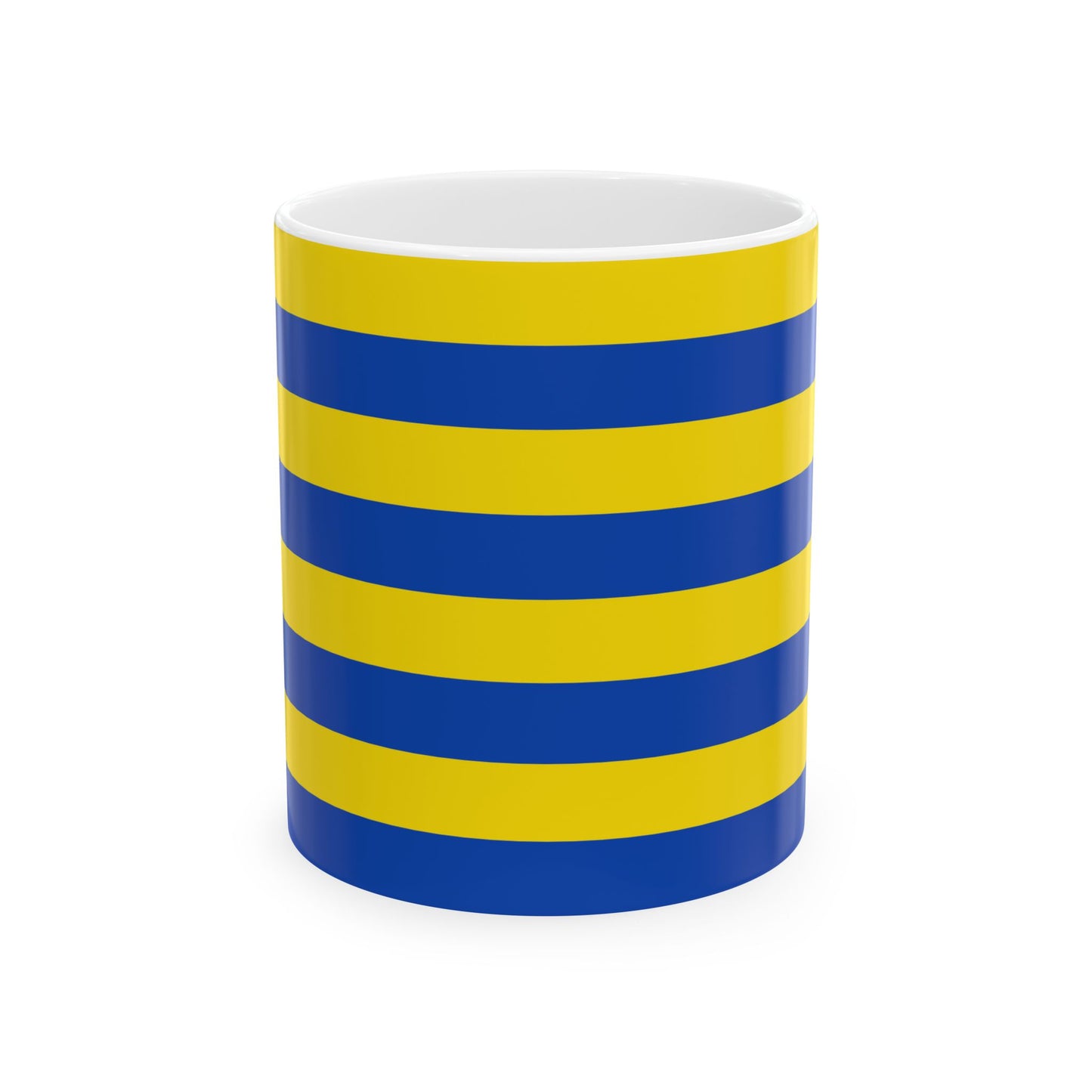 Flag of Diksmuide (Belgium) White Coffee Mug-11oz-Go Mug Yourself