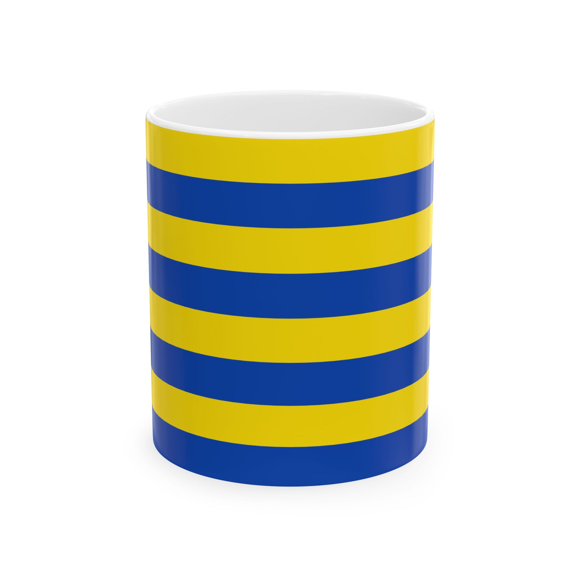 Flag of Diksmuide (Belgium) White Coffee Mug-11oz-Go Mug Yourself